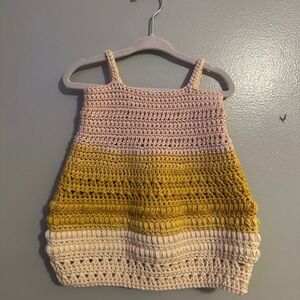 Handmade Crochet Baby Dress